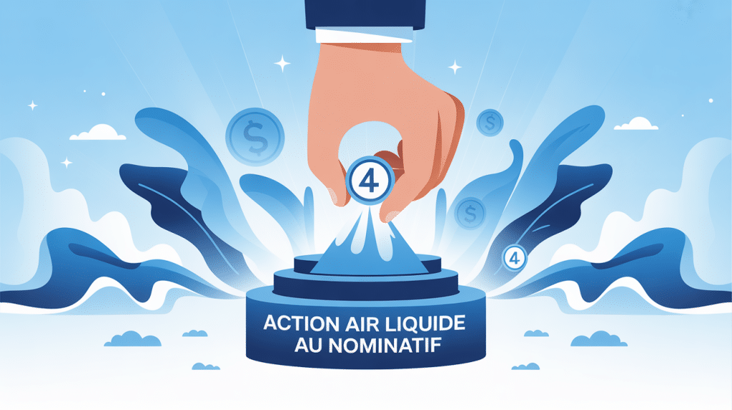 action air liquide au nominatif main tenant jeton fidélité