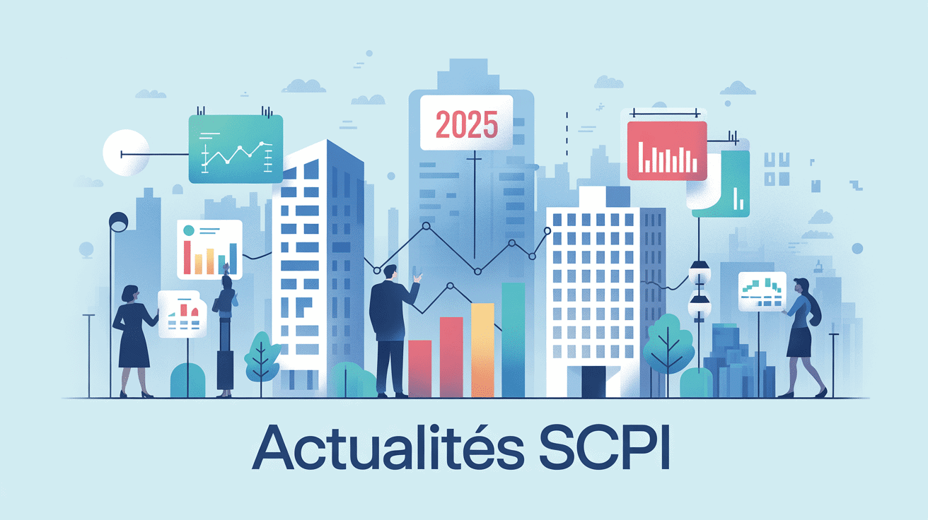 illustration marché actualités scpi 2025