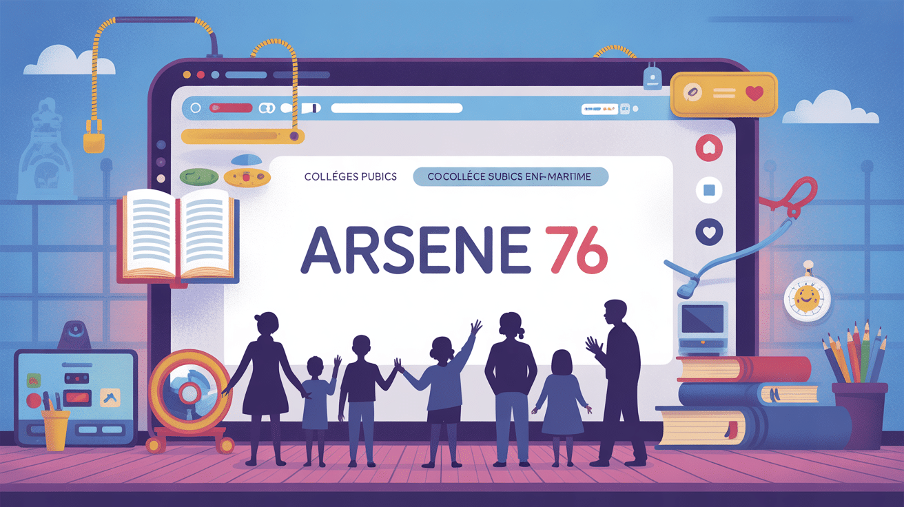 arsene 76 illustration portail numérique éducatif