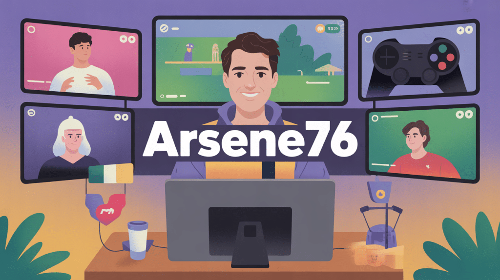 arsene76 créateur français sur Twitch ambiance normande