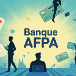 illustration banque afpa cartes stagiaires documents