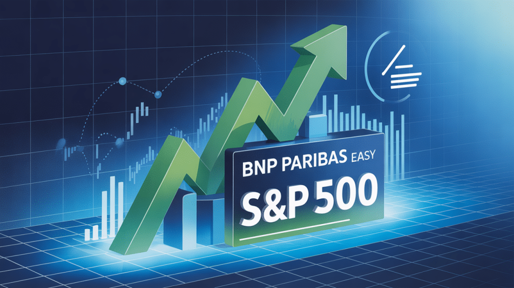 Illustration BNP Paribas Easy S&P 500 cours, investissement ETF