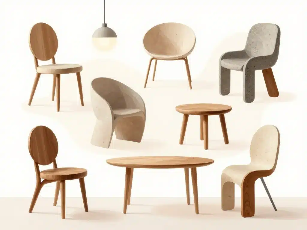 Univers abstrait Christophe Delcourt design mobilier