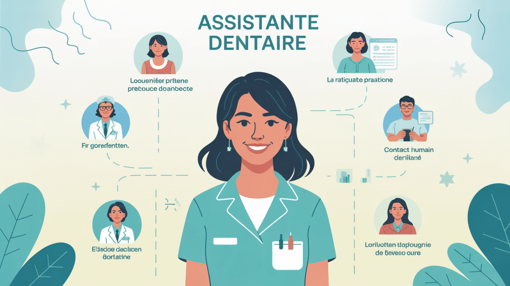 illustration parcours comment devenir assistante dentaire