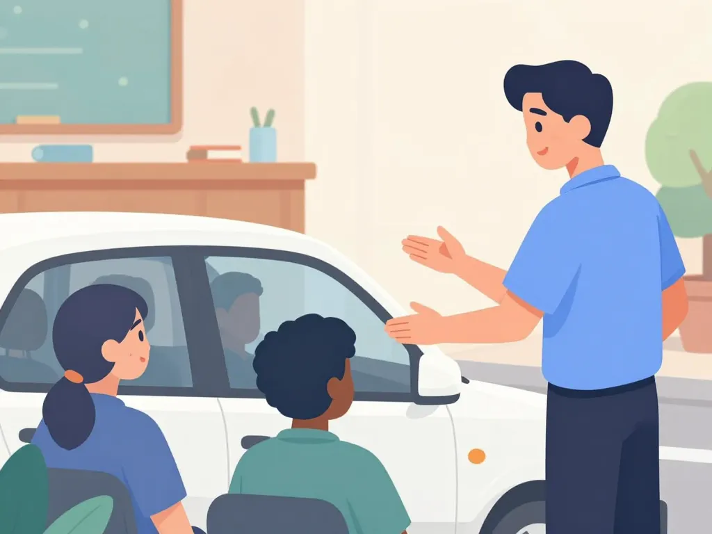 devenir moniteur auto ecole scène moniteur élèves