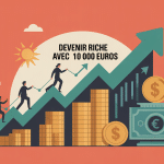 illustration comment devenir riche avec 10000 euros