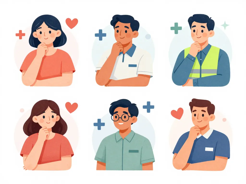 personnages choix diplome secourisme adapté