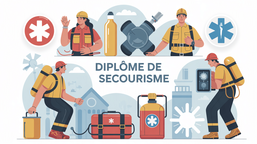 illustration diplome secourisme situations urgences