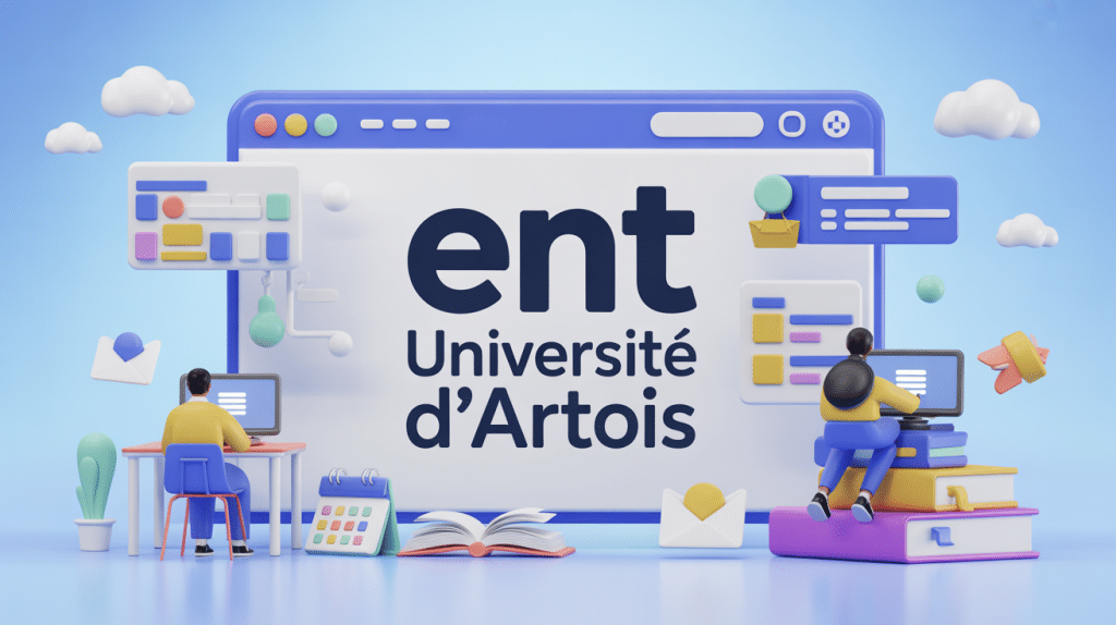 ent univ artois interface étudiant