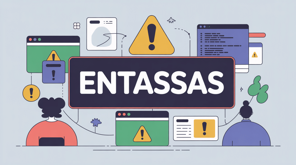 illustration code erreur entassas système informatique