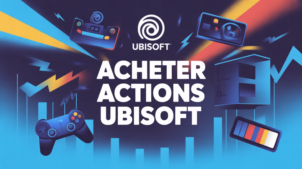 faut-il acheter des actions ubisoft visuel bourse et gaming