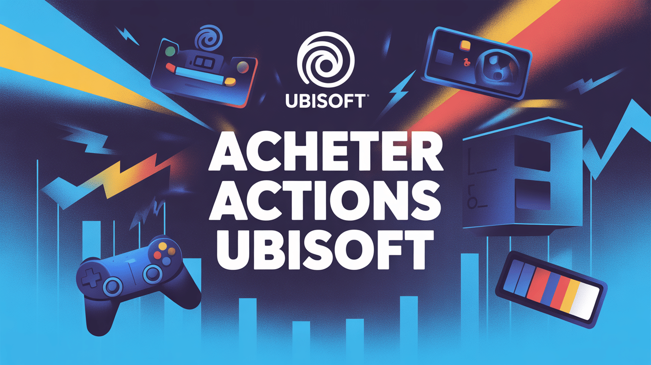faut-il acheter des actions ubisoft visuel bourse et gaming