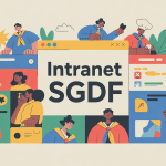 illustration vectorielle intranet sgdf scouts et guides