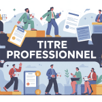 illustration je passe mon titre professionnel étapes principales