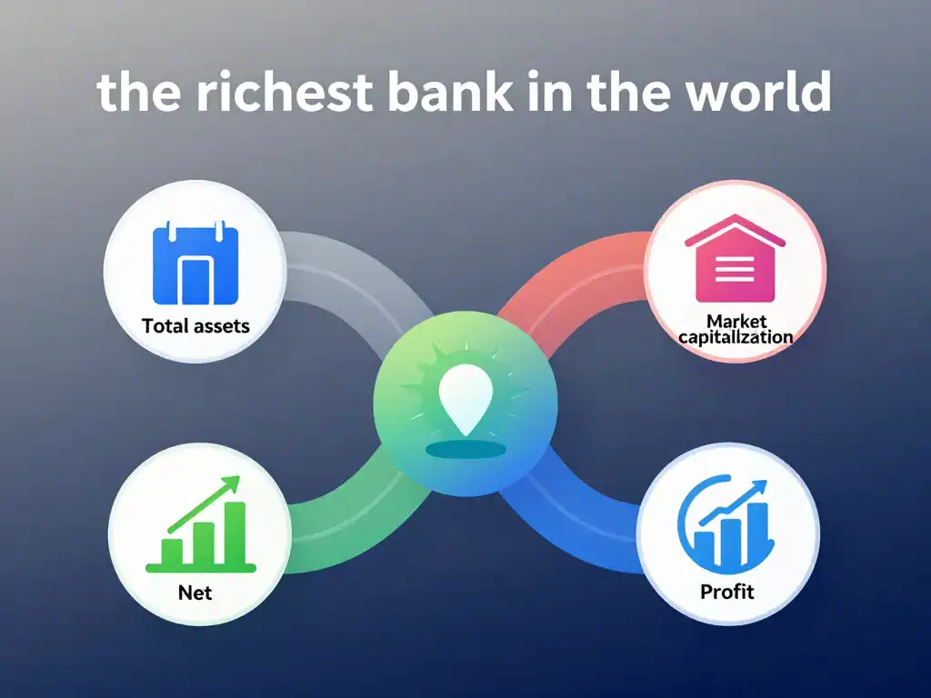 diagramme conceptuel des indicateurs de la banque la plus riche du monde