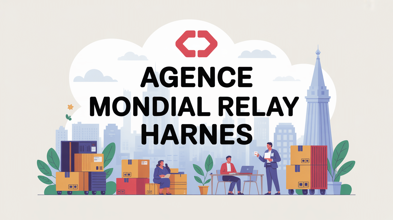 illustration agence mondial relay - agence de harnes