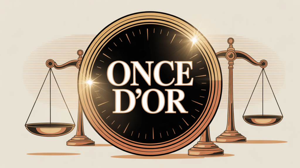 poids d une once d or illustration mesure or