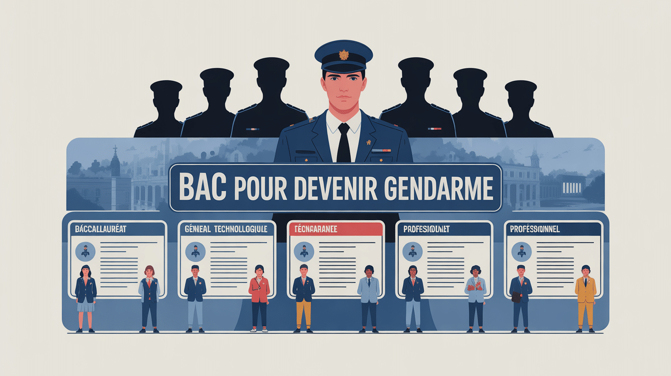 Quel bac pour devenir gendarme choix parcours scolaire