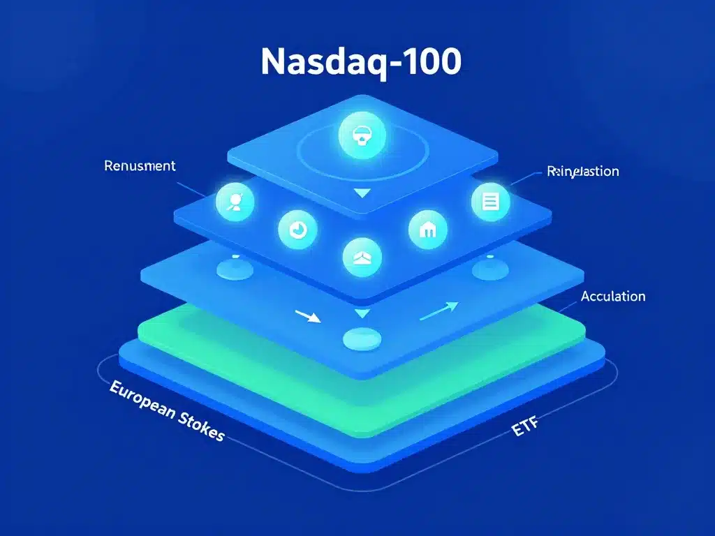 Schéma ETF amundi pea nasdaq-100 ucits etf acc fonctionnement synthétique