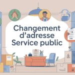 illustration service publique changement d adresse appartement formulaires