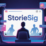 Illustration storiesig pour voir stories Instagram anonymement