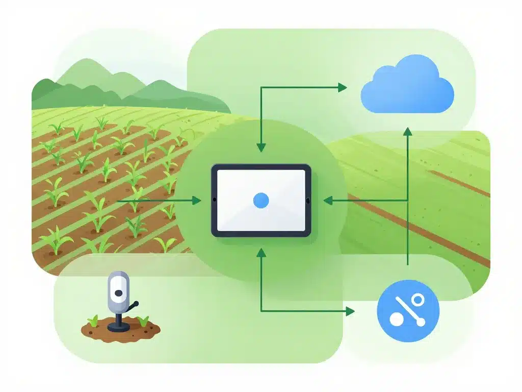 web agri gestion exploitation digital capteurs et données