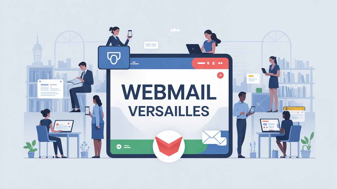webmail versailles illustration accès messagerie professionnelle
