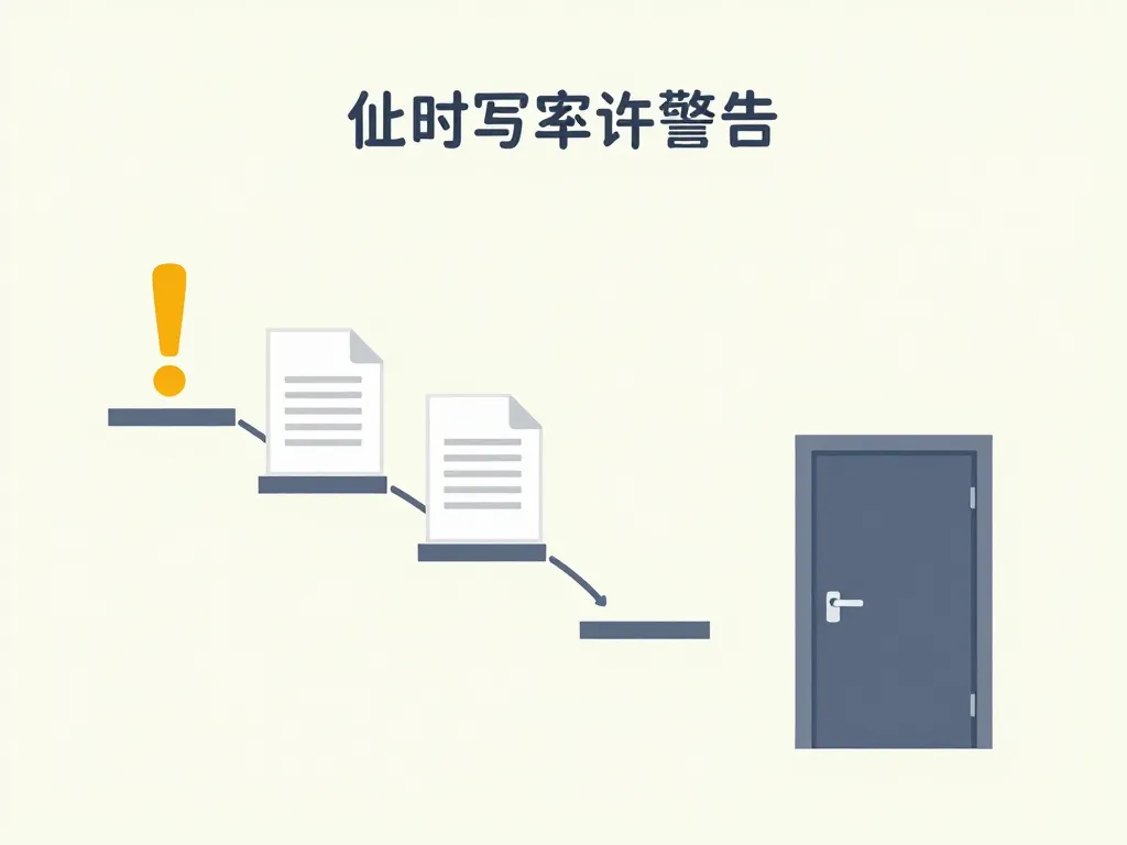 combien d'avertissement avant radiation pole emploi schéma conséquences