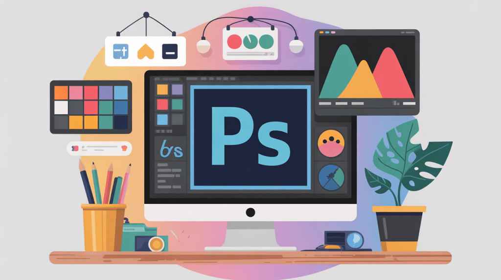 Créer des graphismes ps professionnels avec Photoshop