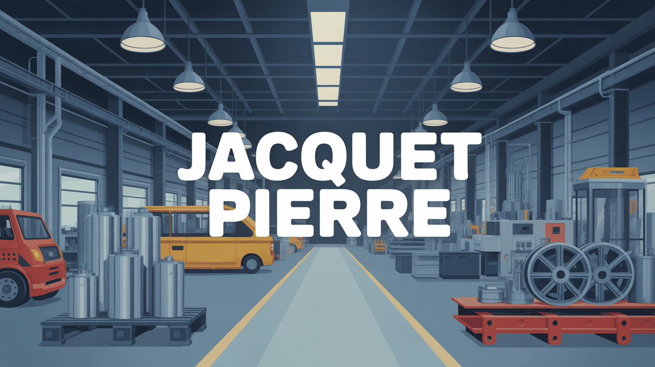 Illustration Jacquet Pierre transformation distribution métaux