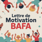 Illustration animation jeunesse pour lettre de motivation BAFA