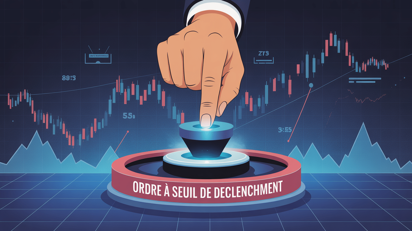 Ordre à seuil de déclenchement graphique automatisé