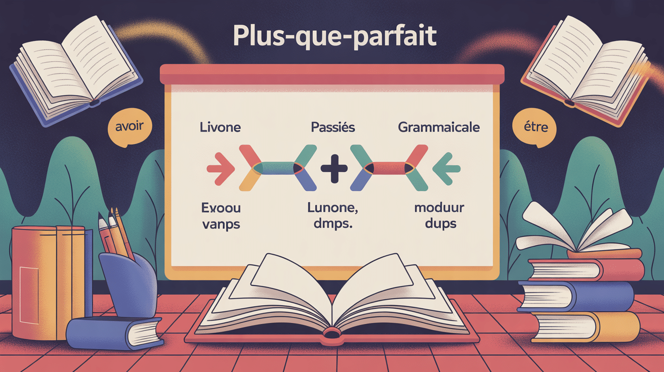 illustration plus que parfait avoir et etre chronologie