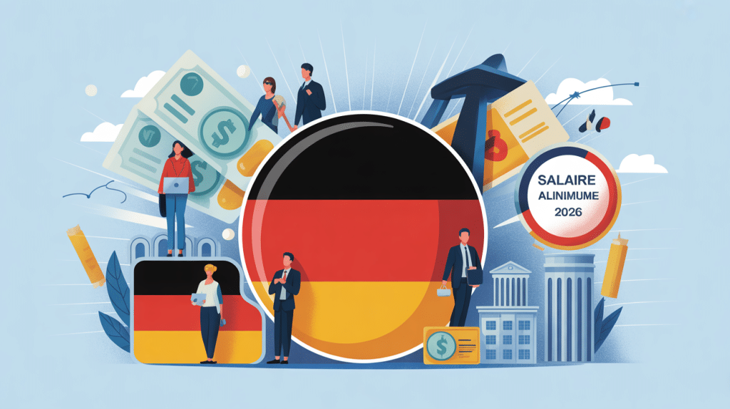 illustration smic allemagne 2024 travailleurs croissance