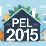 Illustration du taux du PEL en 2015, ambiance financière moderne