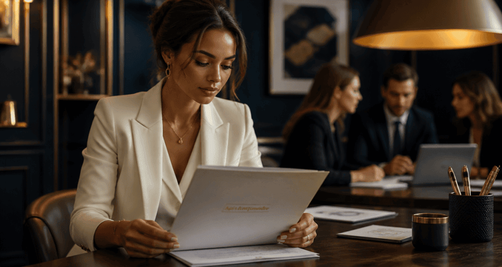 Agir et entreprendre entrepreneuse au bureau