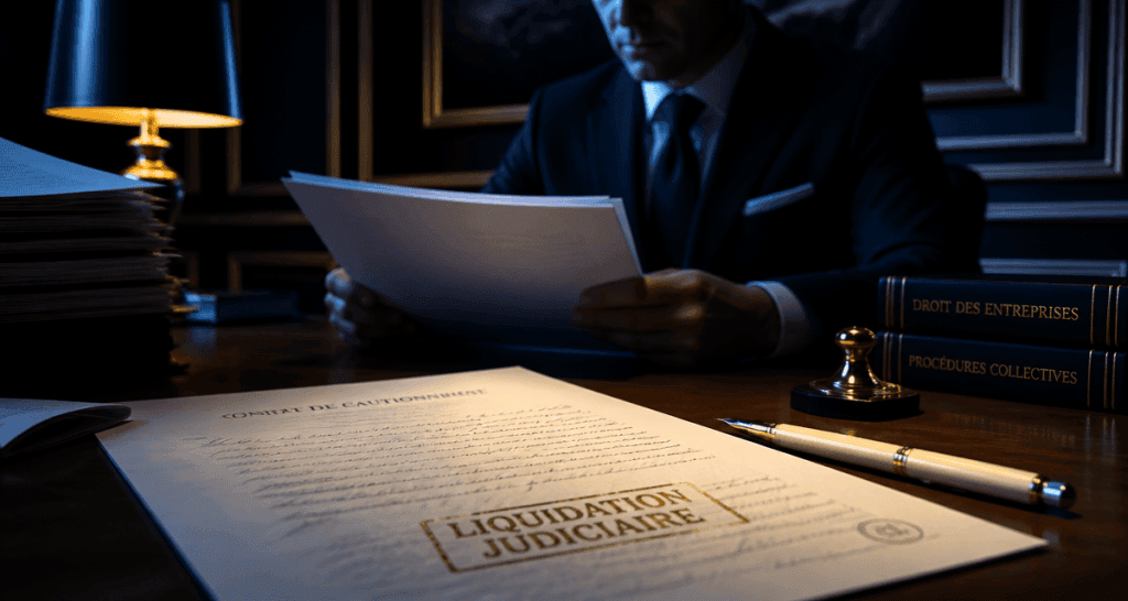 caution personnelle du dirigeant et liquidation judiciaire documents