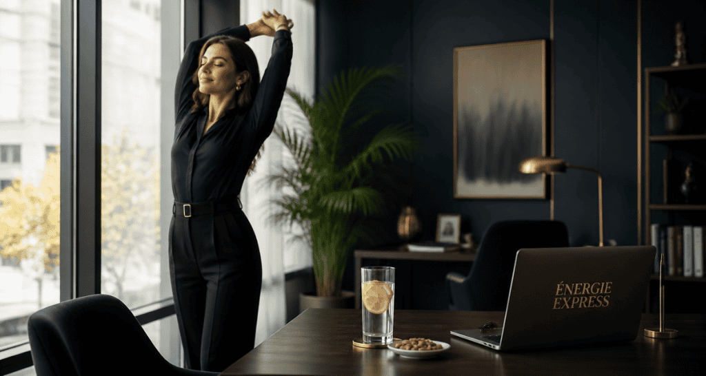 comment avoir de l energie rapidement femme verre eau citronnee