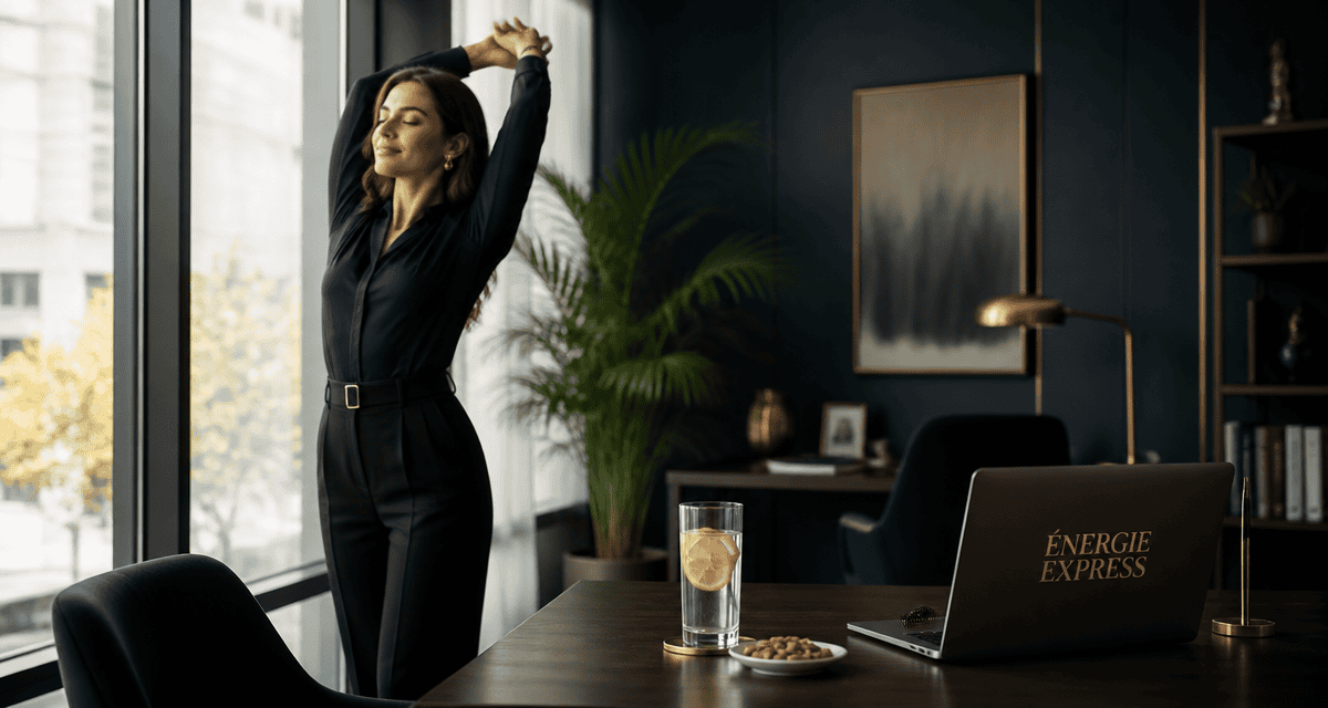 comment avoir de l energie rapidement femme verre eau citronnee