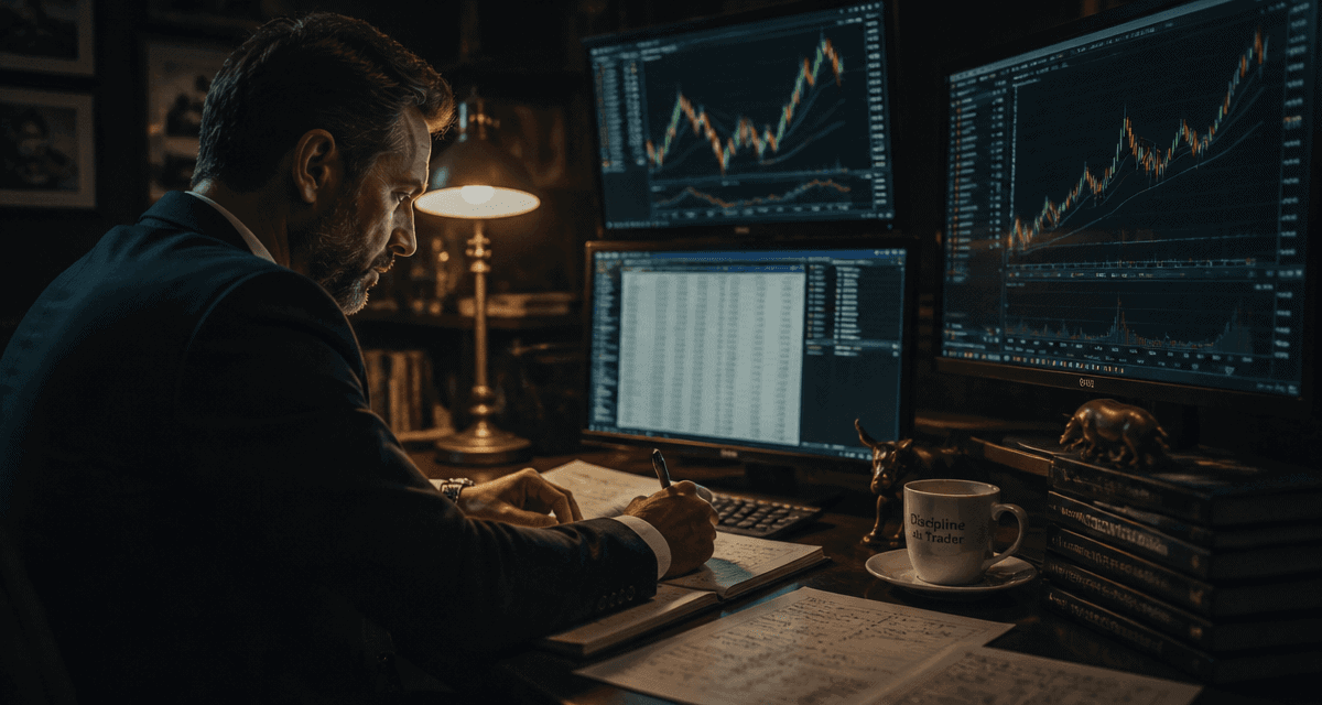 devenez trader pro devant écrans de trading