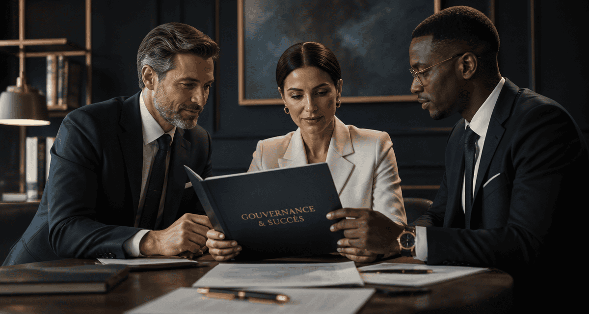 entreprendre magazine dirigeants réunion bureau moderne