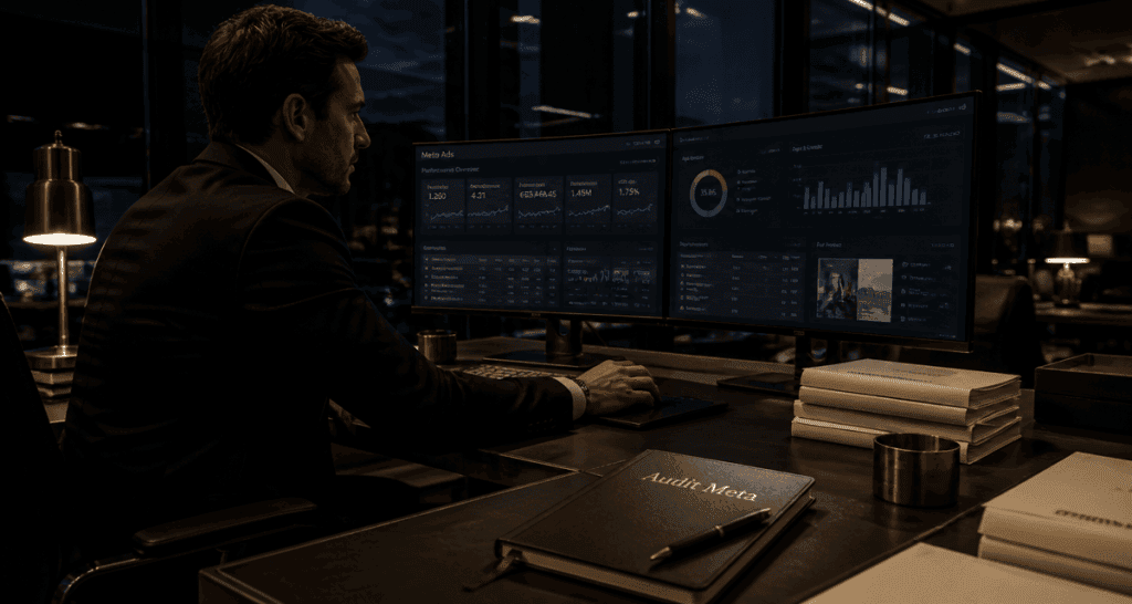 facebook ads expert analyse dashboards open space