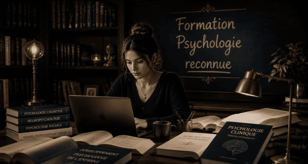 formation psychologie à distance reconnue par l'état