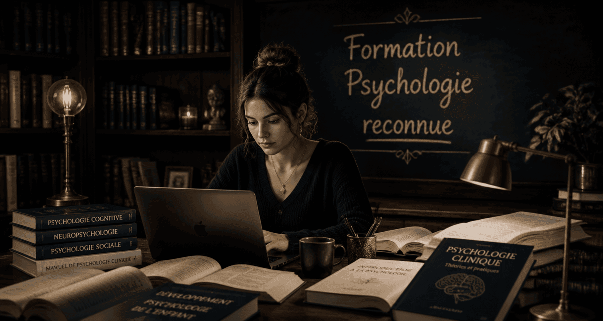 formation psychologie à distance reconnue par l'état