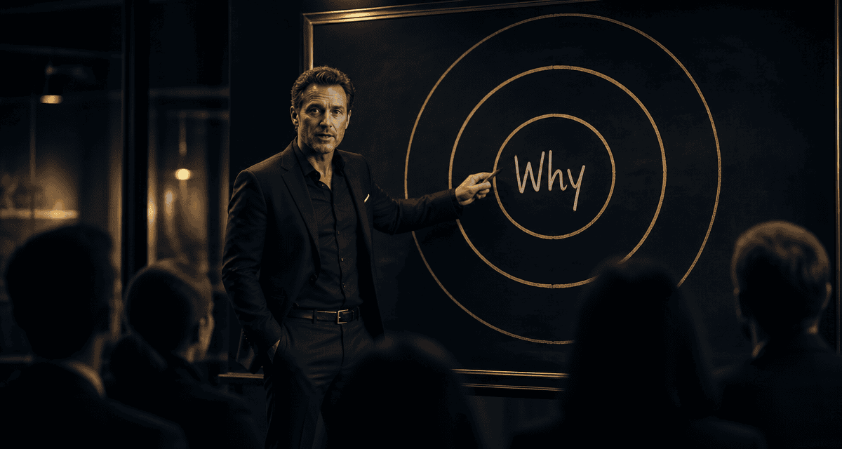 golden circle simon sinek tableau cercles or