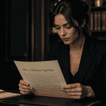 Lettre de motivation psychologue sur bureau élégant