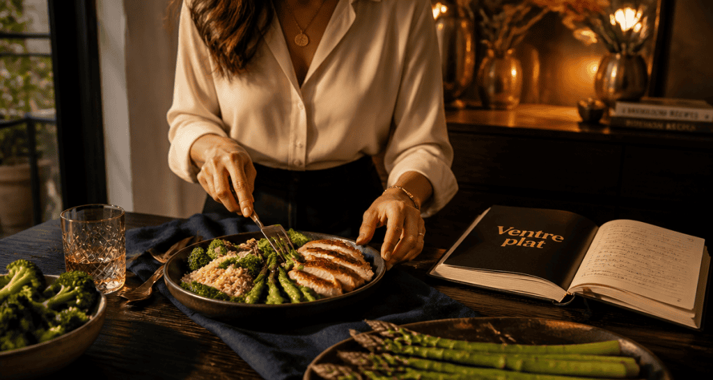maigrir du ventre alimentation repas sain