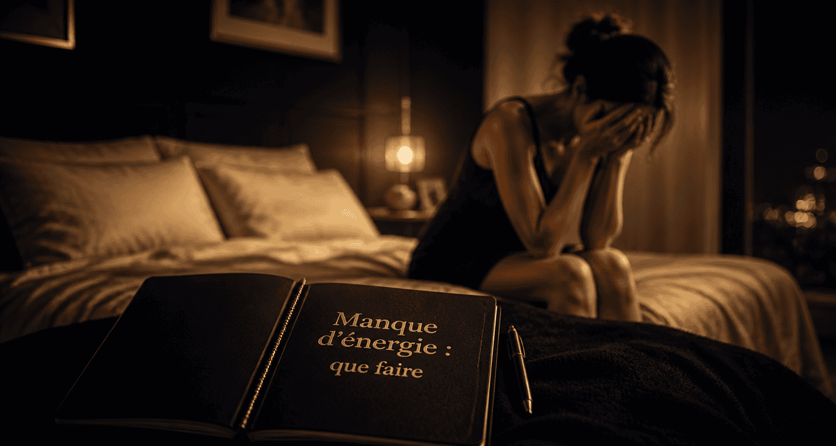 manque d energie que faire femme assise epuisement