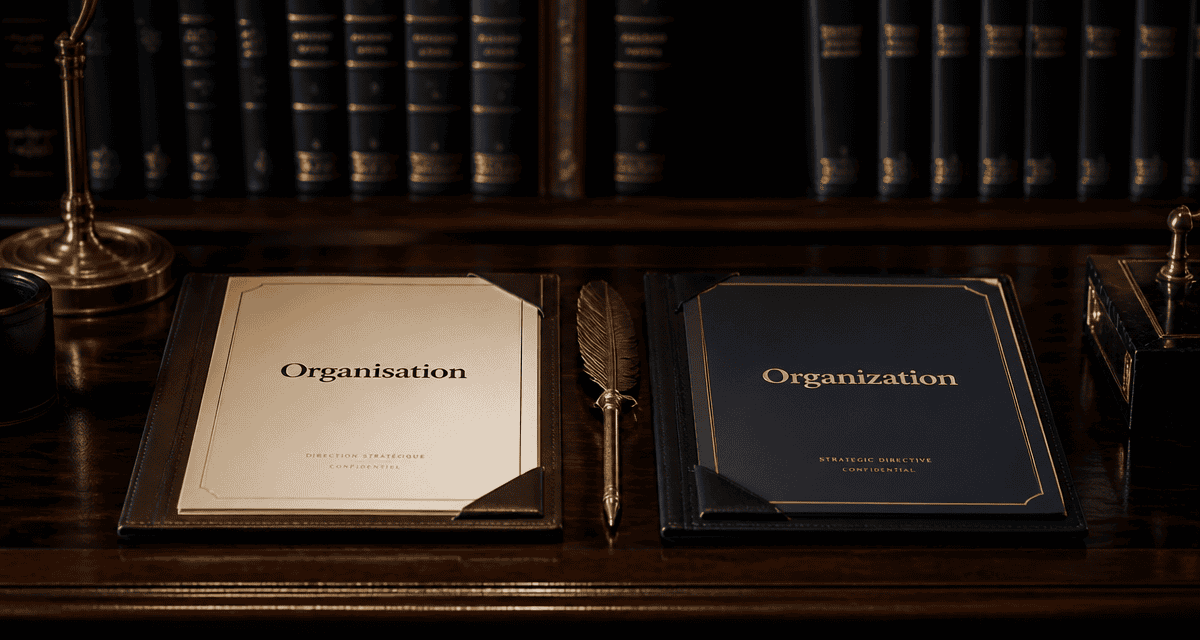 dossiers organisation organization sur table élégante