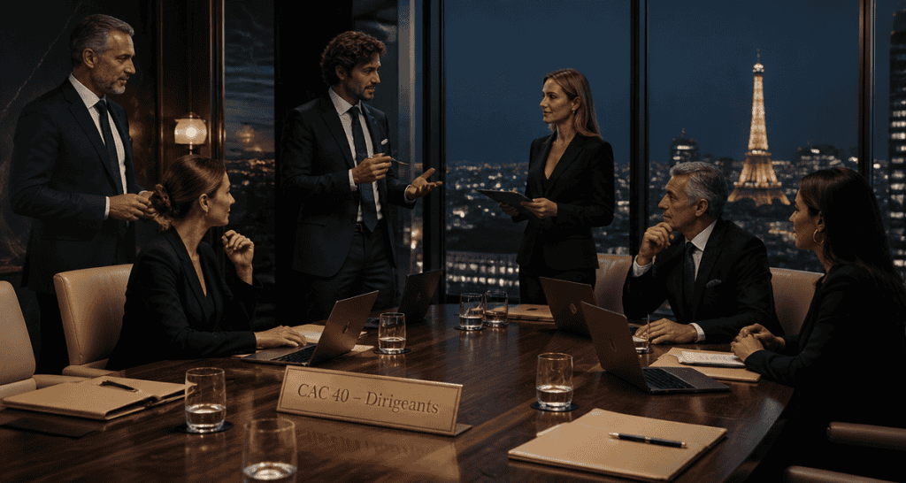pdg cac 40 réunion conseil